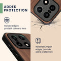 kwmobile Case Compatible with OnePlus 15 Phone Cover TPU Phone Case Compass Vintage