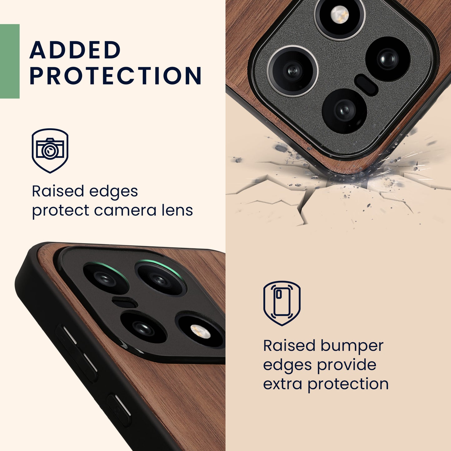 kwmobile Case Compatible with OnePlus 15 Phone Cover TPU Phone Case Compass Vintage
