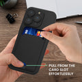 kwmobile Case compatible with Apple iPhone 16 Pro Cover - Phone Case with Card Slot
