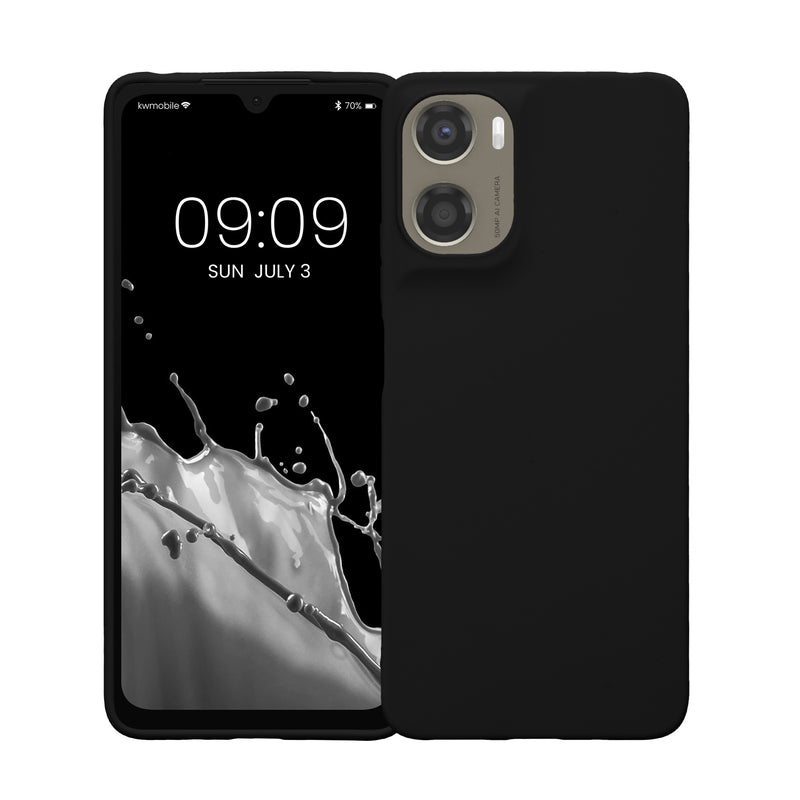 kwmobile Cell Phone Case for Motorola Moto G06 Case - Wireless Charging - Protective Cover