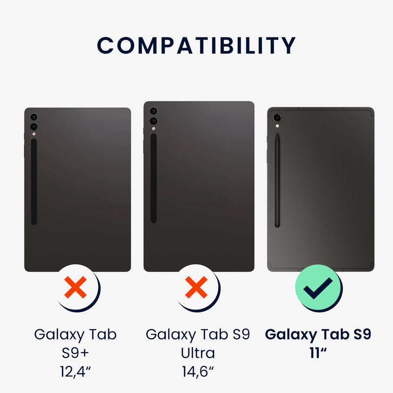 Silicone Case compatible with Samsung Galaxy Tab S9
