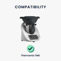 kwmobile Cover compatible with TM6 - Food Processor Dust Cover