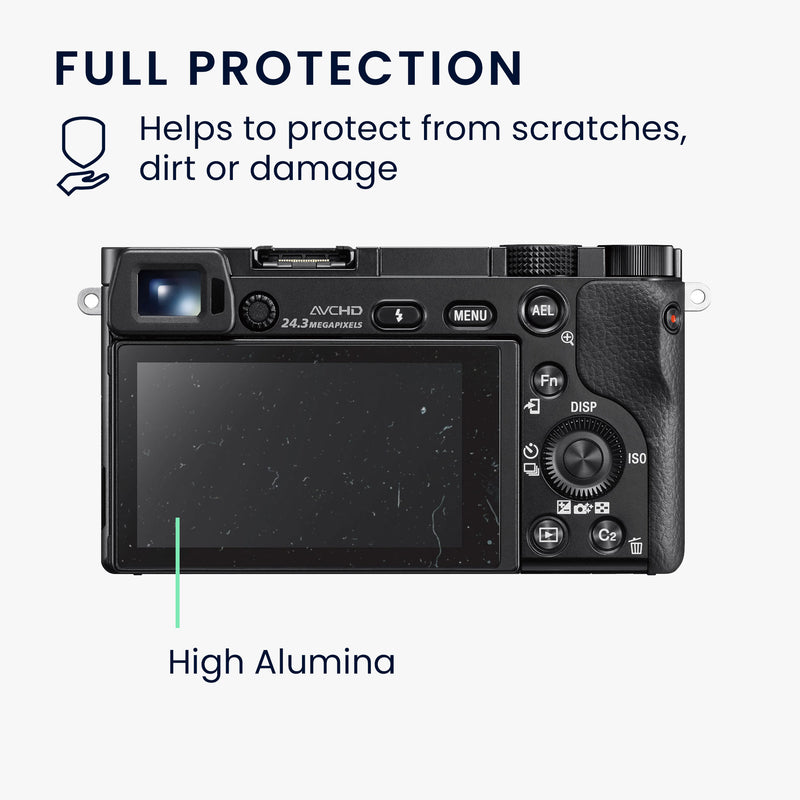 kwmobile Screen Protector compatible with Sony Alpha 600 Camera Display Film - Camera Full Screen Protector
