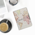 kwmobile Protective Case for Kobo Clara 2E / Tolino Shine 4 Case - eReader Flip Case with Hand Strap and Auto Sleep Function
