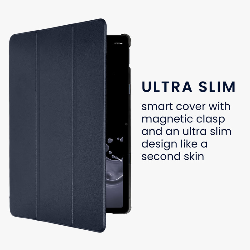 kwmobile Case Compatible with Xiaomi Redmi Pad SE - Smart Cover Tablet Case Protection Cover - Stand