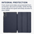 kwmobile Case Compatible with Xiaomi Redmi Pad SE - Smart Cover Tablet Case Protection Cover - Stand