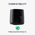 kwmobile Cover compatible with Philips Essential Airfryer XL Protective Cover - Air Fryer Dust Cover Case