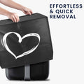kwmobile Cover compatible with Philips Essential Airfryer XXL Protective Cover - Air Fryer Dust Cover Case