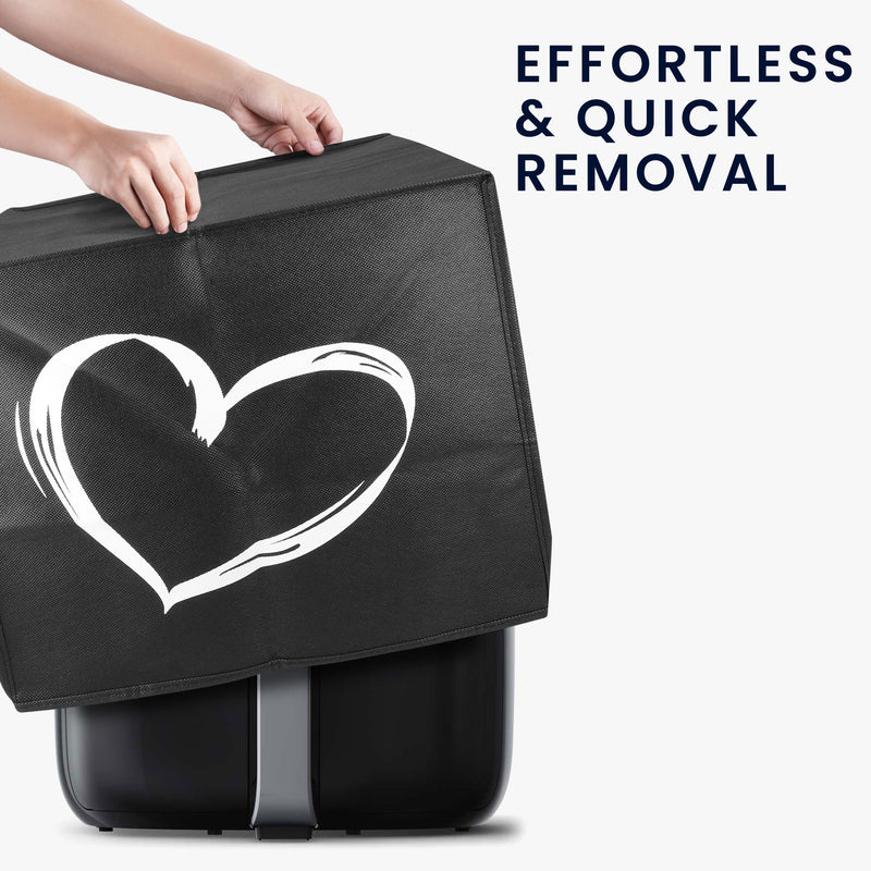 kwmobile Cover compatible with Philips Essential Airfryer XXL Protective Cover - Air Fryer Dust Cover Case