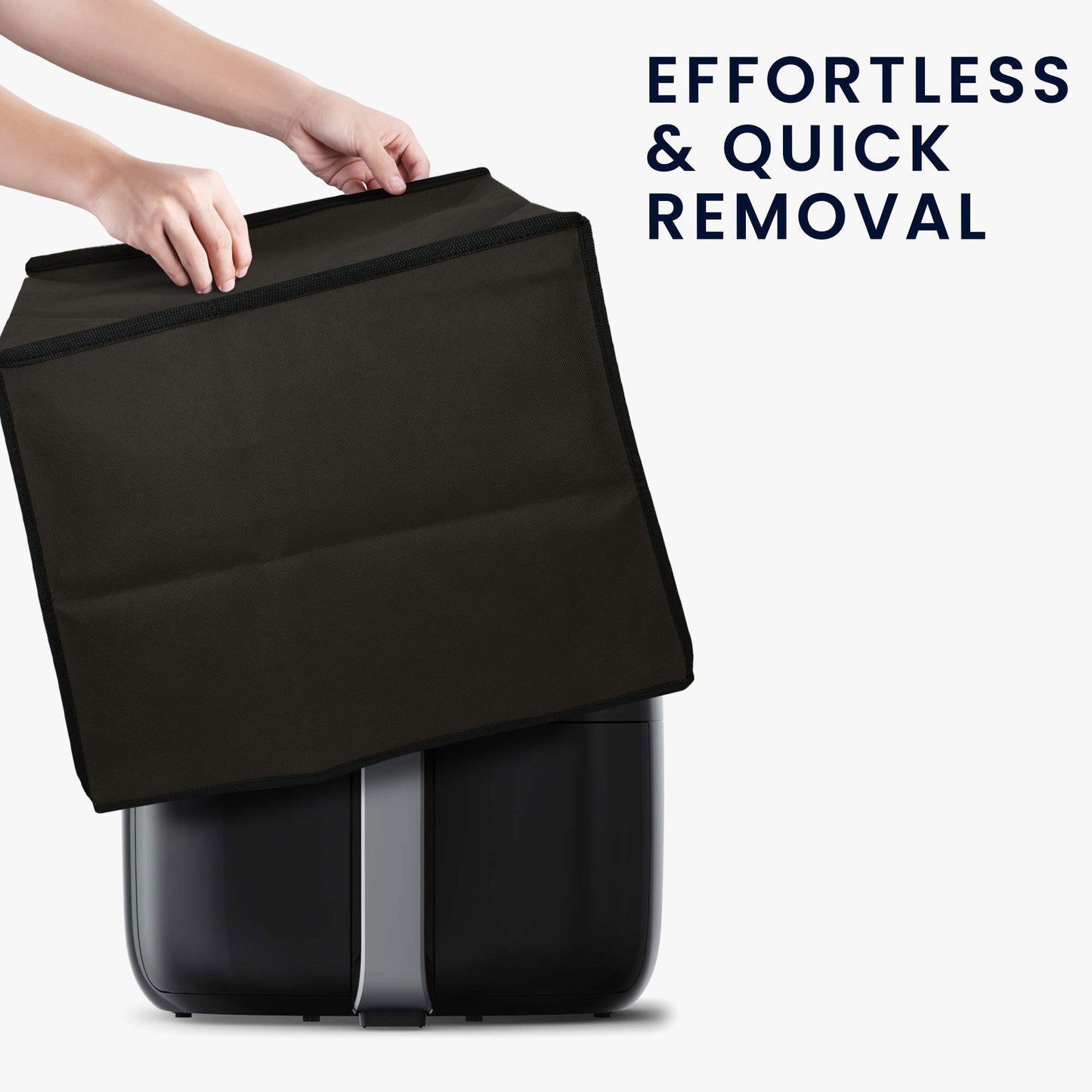 kwmobile Cover compatible with Philips Essential Airfryer XXL Protective Cover - Air Fryer Dust Cover Case