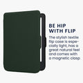 kwmobile Case Compatible with Kobo Clara 2E / Tolino Shine 4 Protective Cover Case