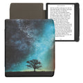 kwmobile Protective Cover for Pocketbook Era / Era Color Case - eReader Flip Case with Auto Sleep Function - Galaxy Tree Meadow