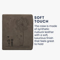 kwmobile Protective Case for Pocketbook Era / Era Color Case - eReader Cover Made of Faux Leather with Auto Sleep Function - Dandelion Love