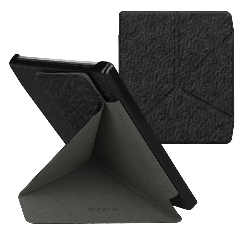 kwmobile Case for Pocketbook Era / Era Color Cover Faux Leather eReader Foldable Case with Auto Sleep Function Cover with Stand
