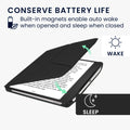 kwmobile Case for Pocketbook Era / Era Color Cover Faux Leather eReader Foldable Case with Auto Sleep Function Cover with Stand
