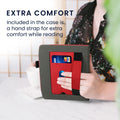 kwmobile Case compatible with Pocketbook Era / Era Color Cover - Flip Case with Hand Strap - Cover