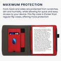 kwmobile Case compatible with Pocketbook Era / Era Color Cover - Flip Case with Hand Strap - Cover