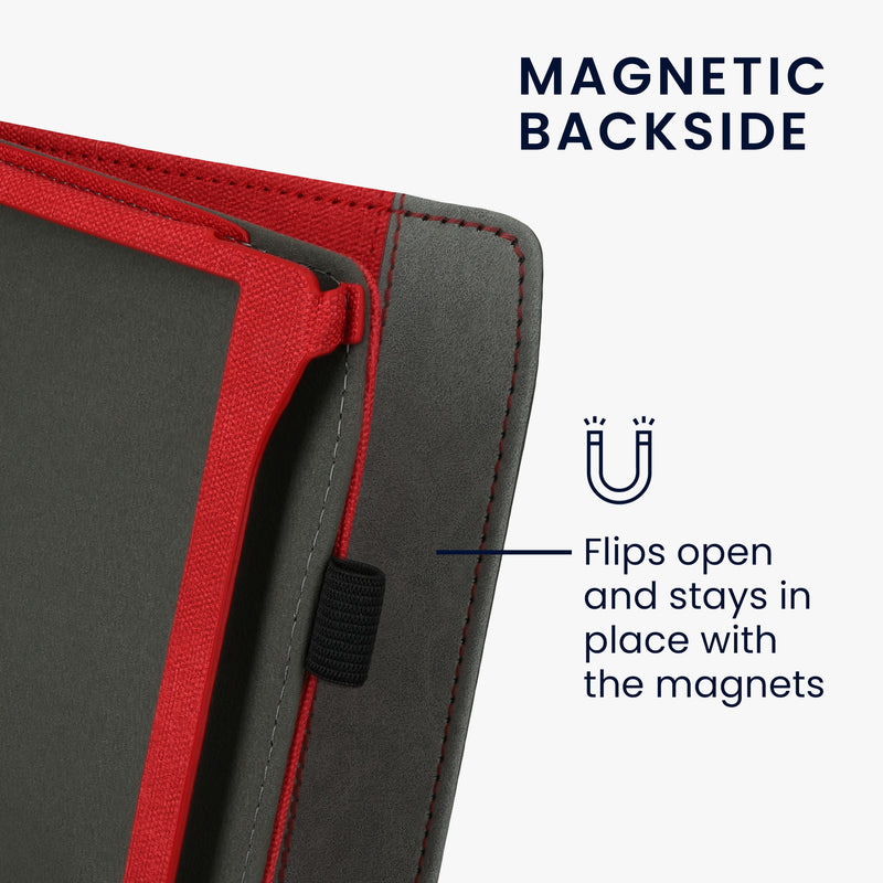 kwmobile Case compatible with Pocketbook Era / Era Color Cover - Flip Case with Hand Strap - Cover