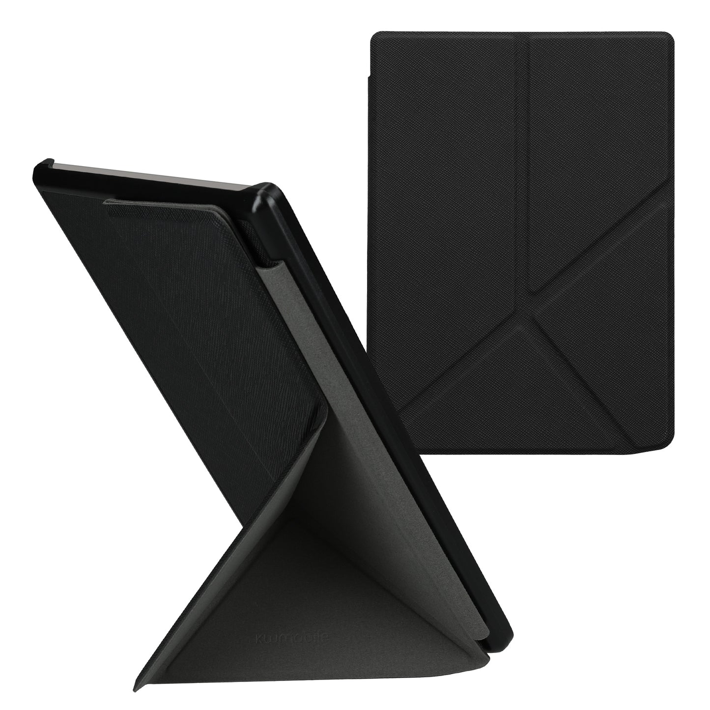 kwmobile Case for Pocketbook InkPad 4 / Color 3 / Color 2 / Vivlio InkPad 4 / InkPad Color 3 - eReader Flip Cover with Auto Sleep Function - Stand Case