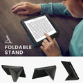 kwmobile Case for Pocketbook InkPad 4 / Color 3 / Color 2 / Vivlio InkPad 4 / InkPad Color 3 - eReader Flip Cover with Auto Sleep Function - Stand Case