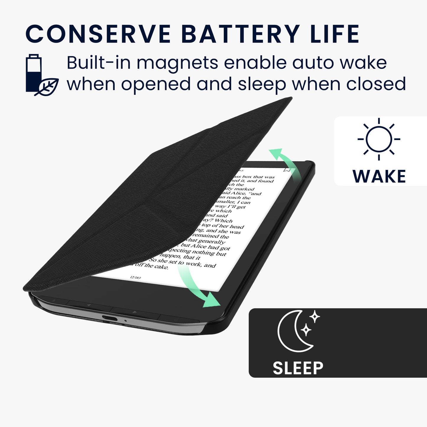 Cover for Pocketbook Verse / Verse Lite / Verse Pro / Color / Vivlio Light/Light HD