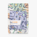 kwmobile Case for Kobo Libra Colour / Tolino Vision Color - Faux Leather Cover - eReader Flip Case with Auto Sleep Function - Stand Cover