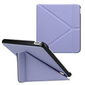 kwmobile Case for Kobo Libra Colour / Tolino Vision Color - Faux Leather Cover - eReader Flip Case with Auto Sleep Function - Stand Cover