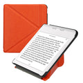 kwmobile Hülle kompatibel mit Kobo Kobo Libra Colour / Tolino Vision Color Hülle - Kunstleder Case - eReader Schutzhülle - Cover Fruity Orange Fruity Orange  