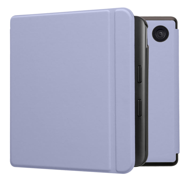 kwmobile Klapphülle kompatibel mit Kobo Kobo Libra Colour / Tolino Vision Color Hülle - eReader Case aus Kunstleder - Cover - Lavendel Lavendel  