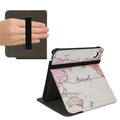 kwmobile Case Compatible with Kobo Libra Colour / Tolino Vision Color - Cover with Strap and Stand