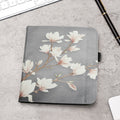 kwmobile Flip Cover compatible with Kobo Libra Colour / Tolino Vision Color - Case with Hand Strap