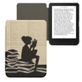 kwmobile Case for Kobo Clara BW / Clara Colour / Tolino Shine (5) / Shine Color - eReader Flip Case with Auto Sleep Function