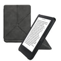 kwmobile Hülle kompatibel mit Kobo Clara BW / Clara Colour / Tolino Shine (5) / Shine Color Hülle - Kunstleder Case - eReader Schutzhülle - Cover Anthrazit Anthrazit  