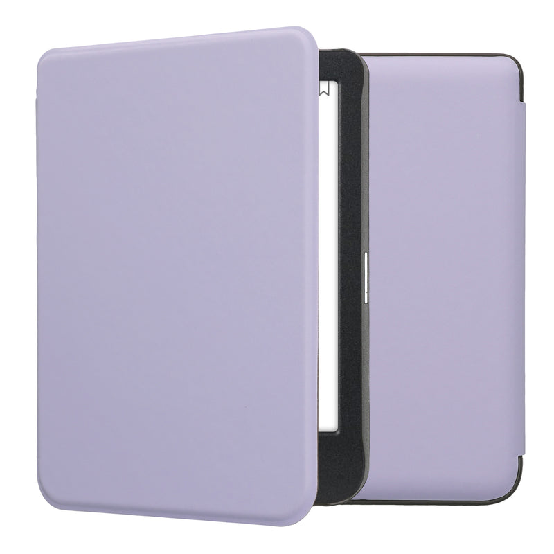 kwmobile Klapphülle kompatibel mit Kobo Clara BW / Clara Colour / Tolino Shine (5) / Shine Color Hülle - eReader Case aus Kunstleder - Cover - Lavendel Lavendel  