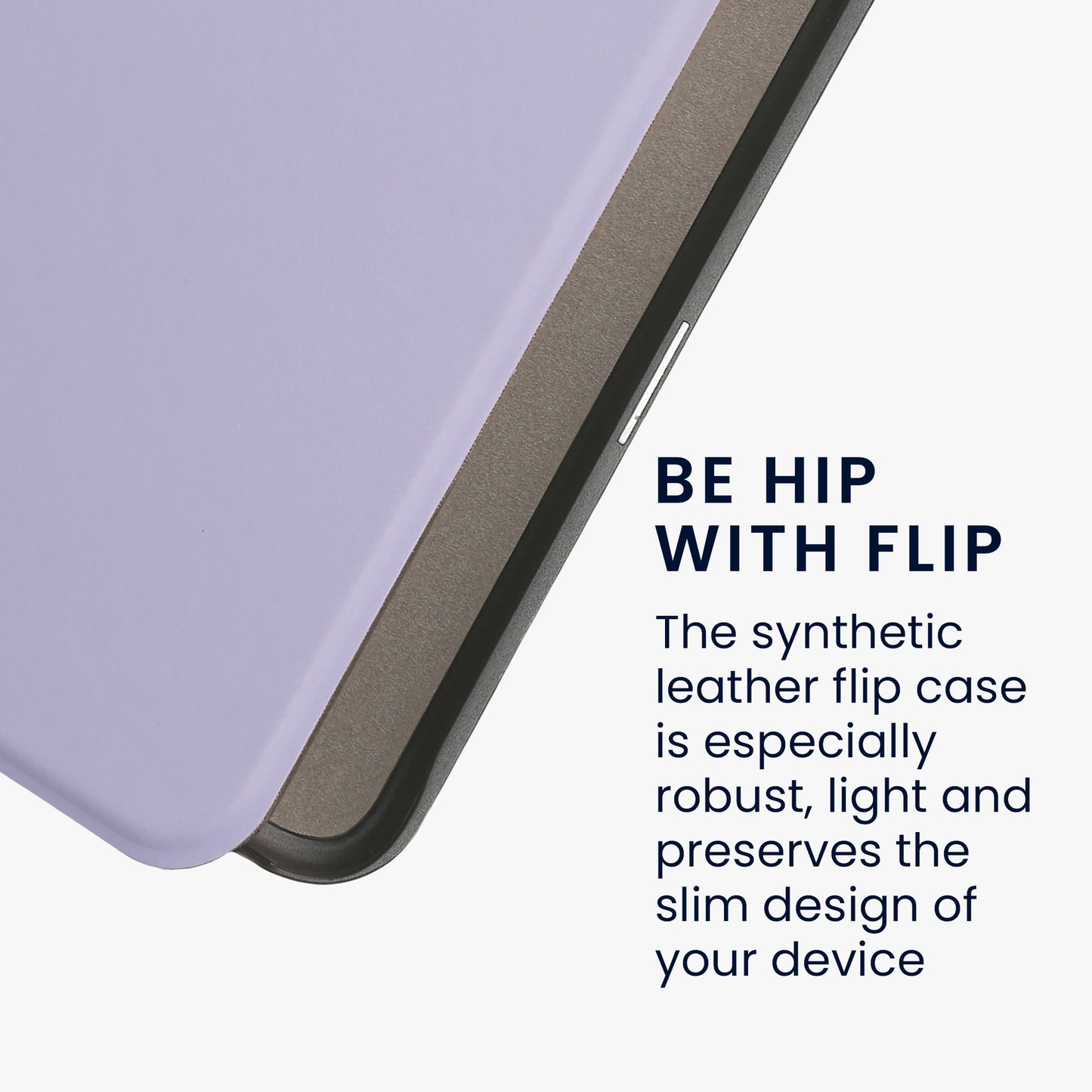 kwmobile Flip Case compatible with Kobo Clara BW / Clara Colour / Tolino Shine (5) / Shine Color Case - eReader Cover made of Faux Leather