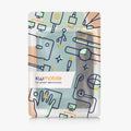 kwmobile Case Compatible with Kobo Clara BW / Clara Colour / Tolino Shine (5) / Shine Color Case - Flip Case with Hand Strap - Cover