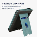 kwmobile Case Compatible with Kobo Clara BW / Clara Colour / Tolino Shine (5) / Shine Color Case - Flip Case with Hand Strap - Cover