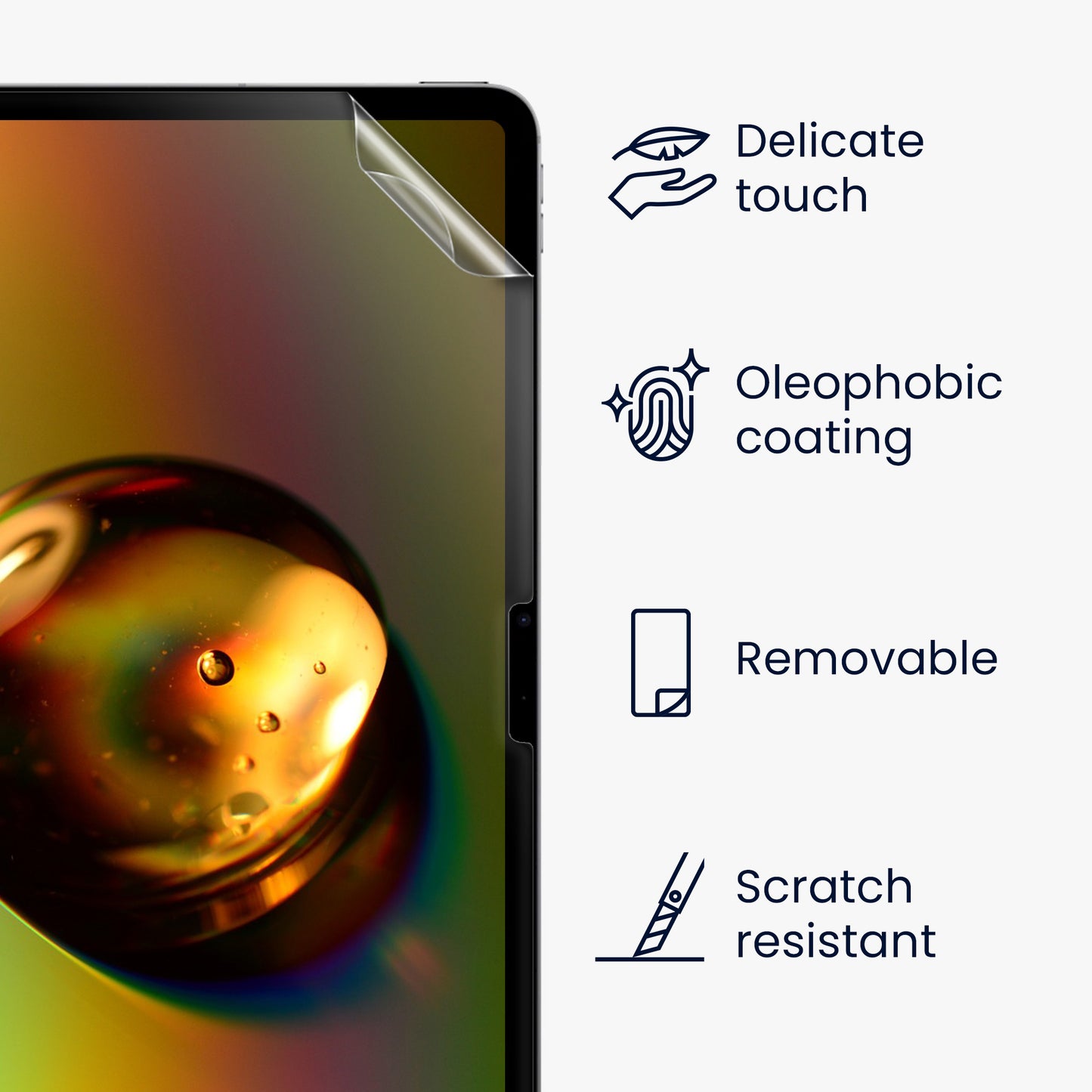 2x Screen Protector compatible with Apple iPad Air 13" (6th Gen 2024)