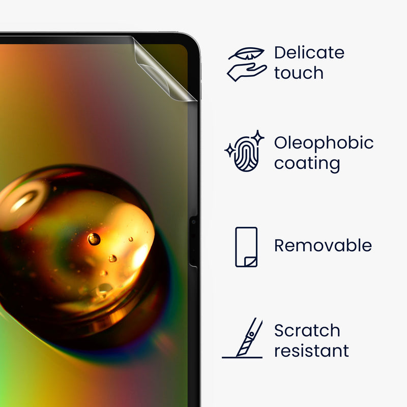 2x Film compatible with Apple iPad Pro 11" (2024)