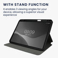 kwmobile Case Compatible with Apple iPad Pro 11" (2024) - Slim Cover - Tablet Case with Stand