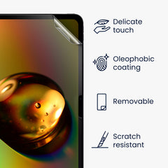 2x Folie kompatibel mit Apple iPad Pro 13’’ (2024) - Transparent - Displayschutz