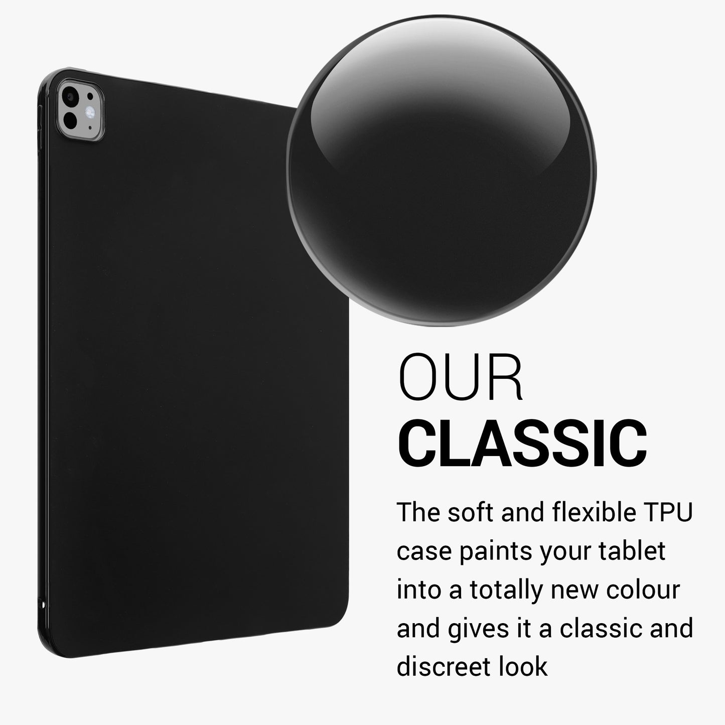 kwmobile Protective Case compatible with Apple iPad Pro 13" (2024) - Tablet Cover Case
