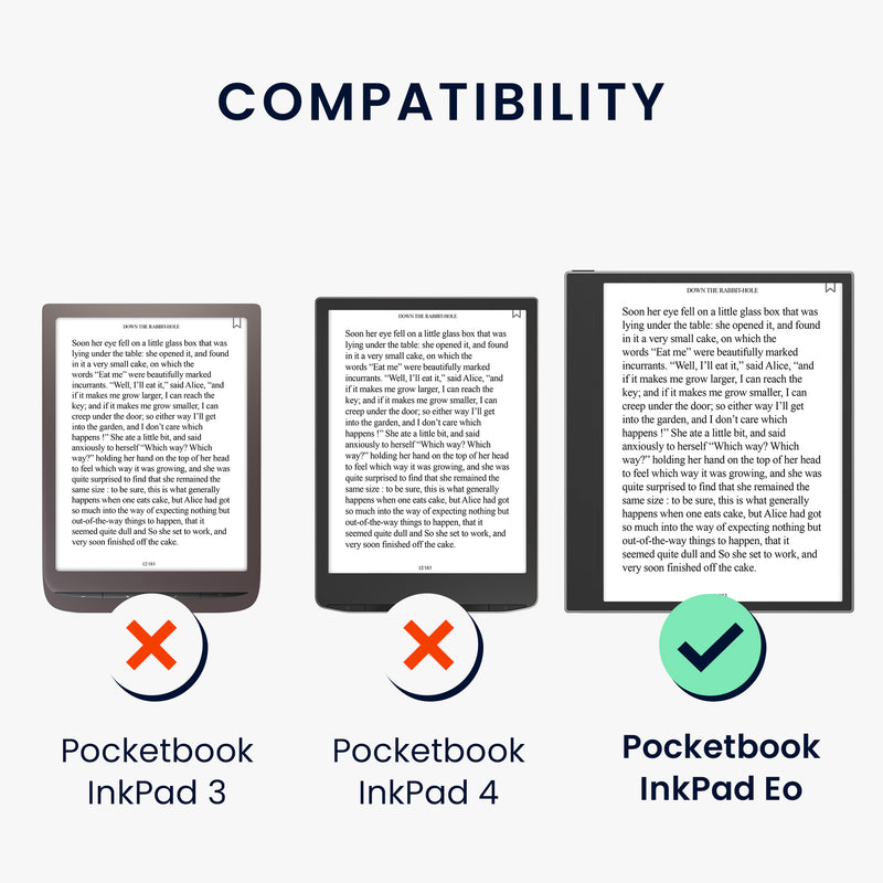 Cover compatible with Pocketbook InkPad Eo / Bigme InkNote Color+