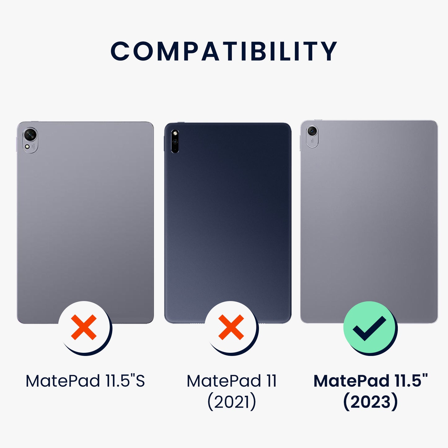 2x Screen Protector compatible with Huawei MatePad 11.5" (2023)