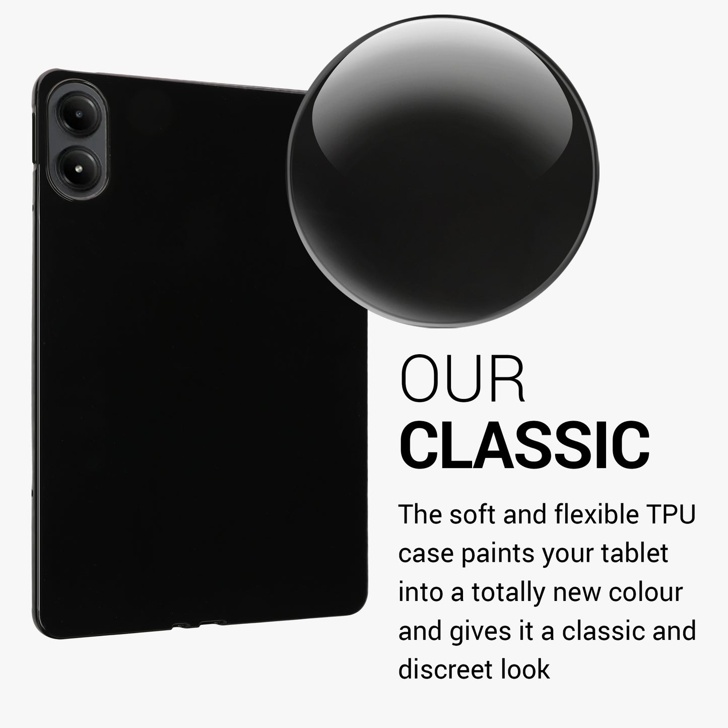 kwmobile Protective Case compatible with Xiaomi Redmi Pad Pro - Tablet Cover Case