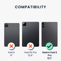 kwmobile Protective Case compatible with Xiaomi Redmi Pad Pro - Tablet Cover Case
