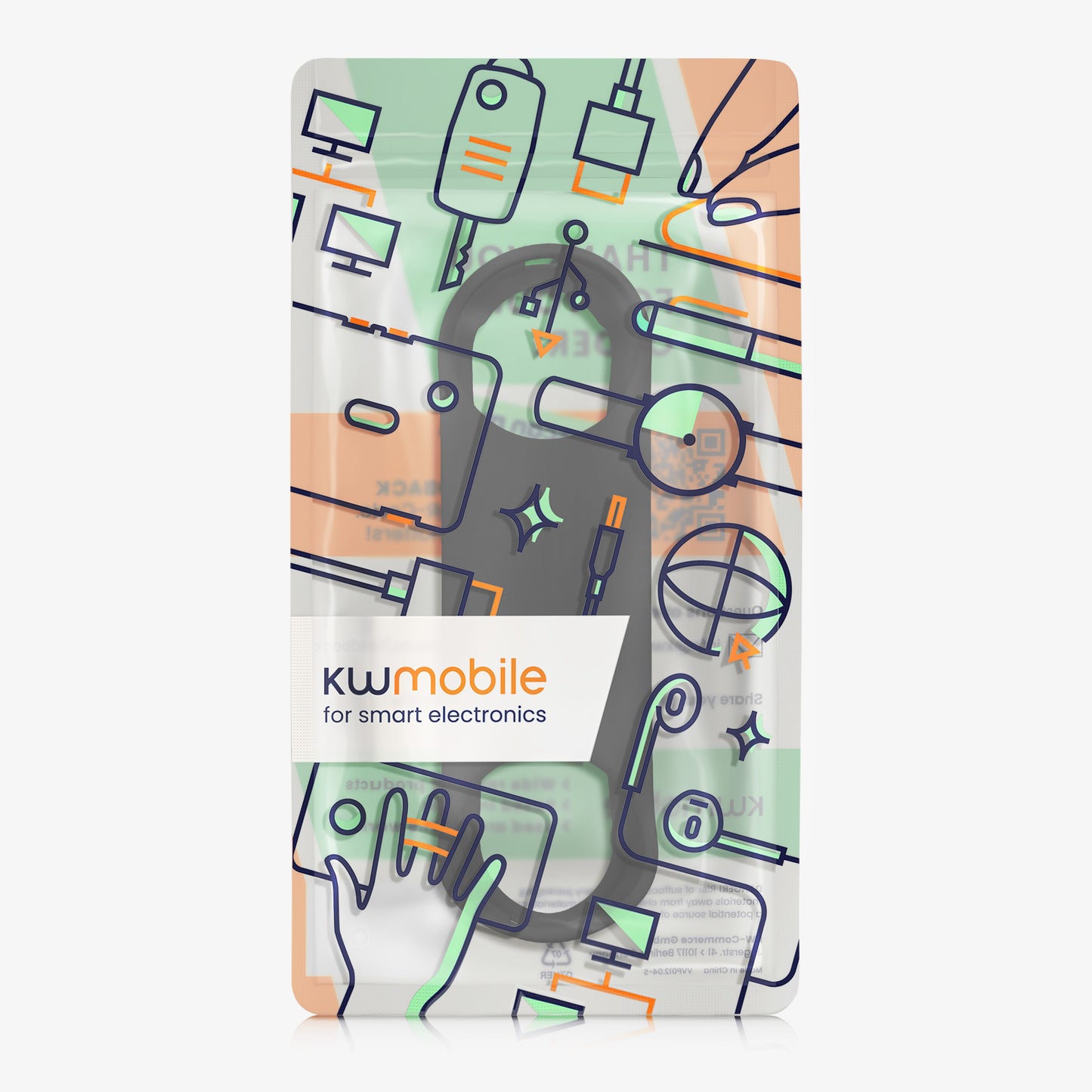 kwmobile Case Compatible with Google Nest Doorbell Cover Case Protective Cover for Video Doorbell