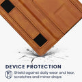 kwmobile Case Compatible with Amazon Kindle Oasis 10th Gen with Stand and Hand Strap