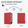 kwmobile Foldable Case compatible with Kobo Clara 2E / Tolino Shine 4 - e-Reader Protective Case - eReader Cover