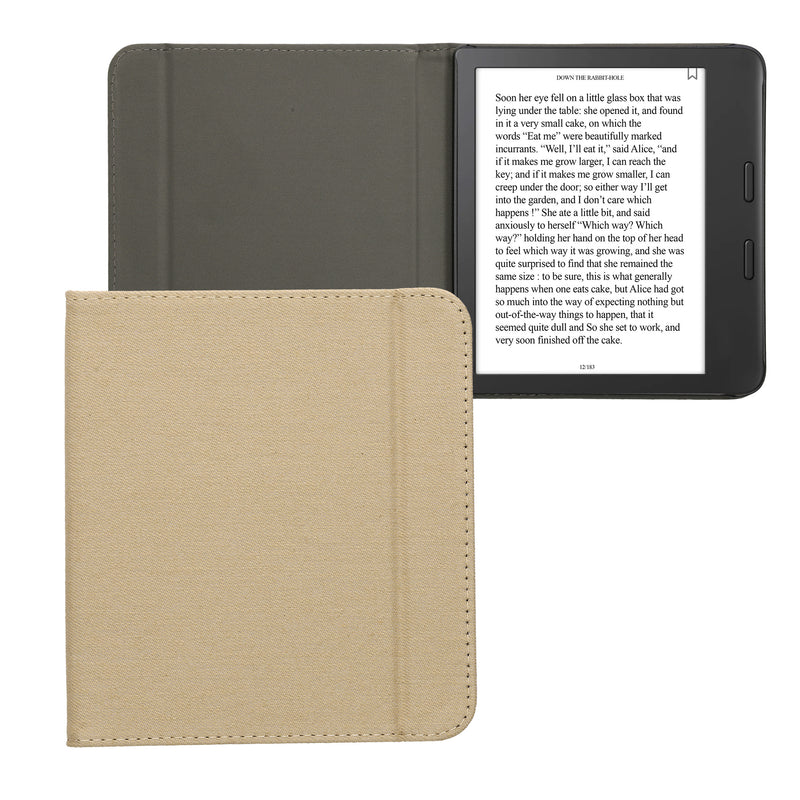 kwmobile Flip Case compatible with Tolino Vision 6 - e-Reader Protective Case - eReader Cover